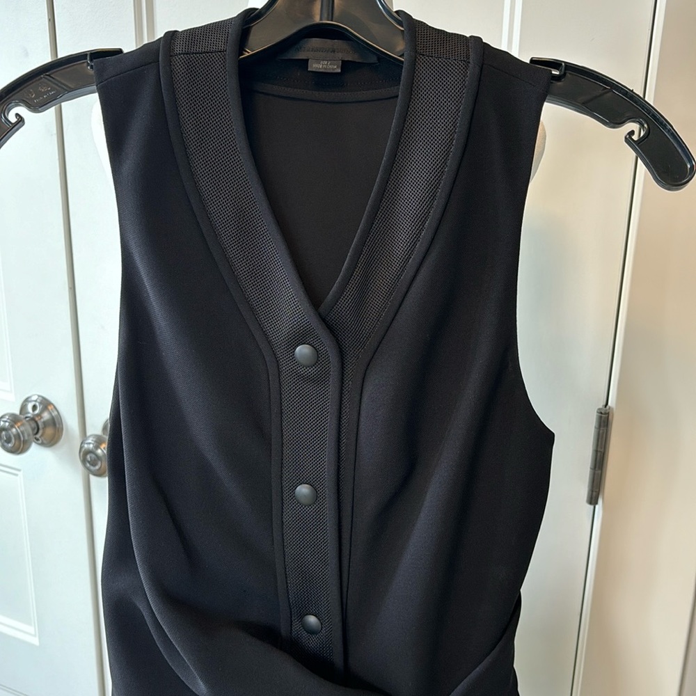 Alexander Wang Snap Button Cross Front Profession… - image 1